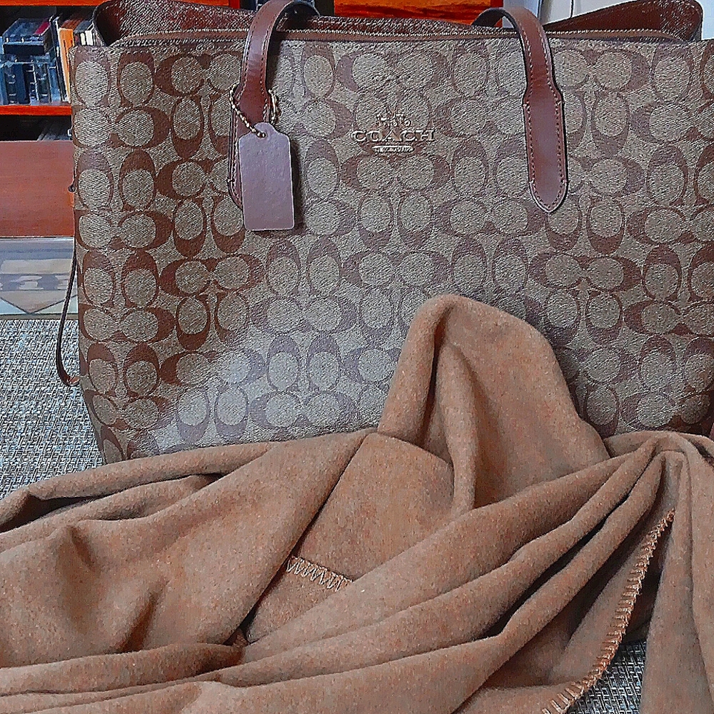 Camel Hair Large Shawl or Scarf.Vintage.Unisex